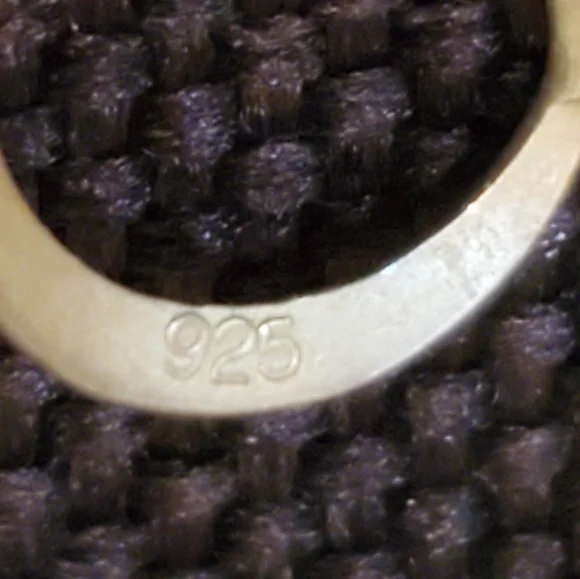 ARTISAN GLASS AND .925 STERLING SILVER EARRINGS - Picture 6 of 6